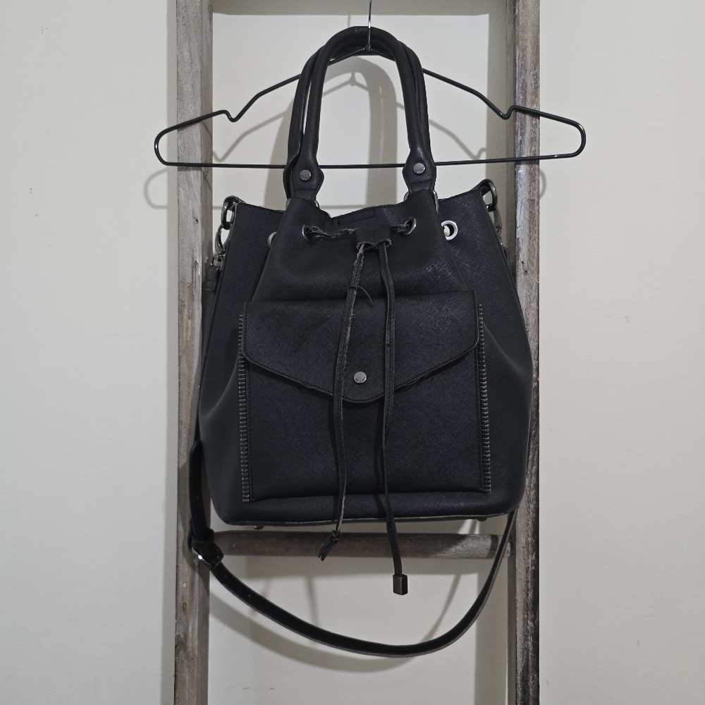 ⭐️40% Off⭐️ Dune London Damzele Day Black Bucket Tote Bag